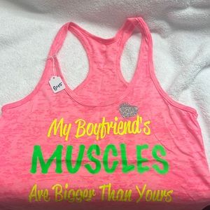EUC WORKOUT TANK SIZE M